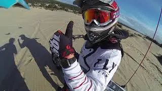 Early Morning 5th Gear Jump | Doug DeShazer hitting Oregon Dune 2020 YZ250