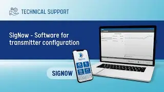 SigNow - Software for transmitter configuration | English