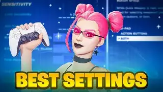 *NEW* Best Controller Settings + Sensitivity For Fortnite Chapter 6! (PS4/PS5/XBOX/PC)