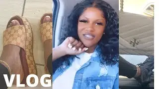 VLOG: MY HAIR WAS $50 + WEEKEND GETAWAY +NEW LASHES