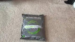 Unboxing Air Purifying Bag Purifier Nature Fresh Charcoal Bamboo Mold Freshener