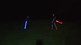Reversed Light Saber Duel