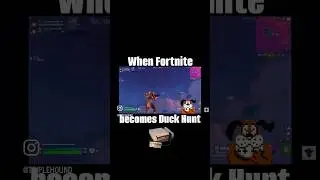 The dog was laughing *with* us… 🦆 🦆 🦆 #fortnite #duckhunt