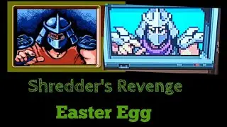 Shredder's Revenge - Easter Egg TMNT