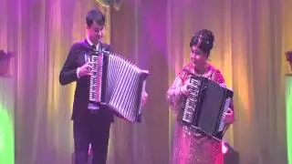 АЛЛА КОКОЕВА И АЛЬБЕРТ  ВАЛИЕВ ХОНГА С КРУГОВЫМ