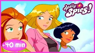 El Mundo Sónico 🌍🎶 y MÁS AVENTURAS 🚁 TOTALLY SPIES! ESPAÑOL 💄 Maratón de episodios [T2 Ep11-12]