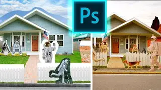 Photoshop - Age of Quarantine - Photoshop time lapse art - Ep. 3