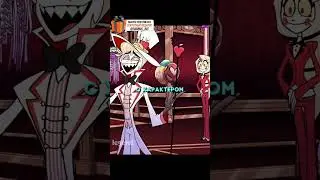 Аластор очень любит Люцифера😂#hazbinhotel #аластор #чарли#люцифер #энджелдаст