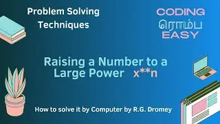 Raising a number to a large power | x power n  | Python code to implement x power n