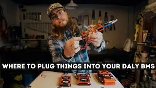 Daly BMS: Where to plug everything in for the Daly Smart BMS 100A, 150A, 200A & 300A