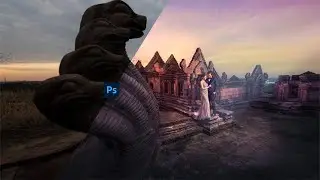 HDR Amazing Asian Pre Wedding Photo Retouching in Photoshop CC 2021