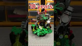 Abandoned Lego Tank Mecha 4 #lego #tank #military #abandoned #moc #shorts