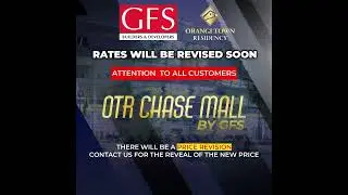 Rates for OTR Chase Mall by GFS to Be Revised Soon! Stay Tuned for Updates!