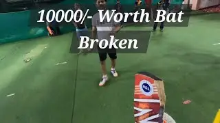 When I broke my Bat in the Nets | Go Pro | Go Pro cricket | Nets Practice | Cricket | 4k video