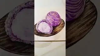 Mid Autumn Festival- Taro Pastry Painting- Windy Shih