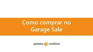 Como comprar no Garage Sale