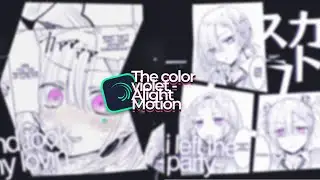 The color violet