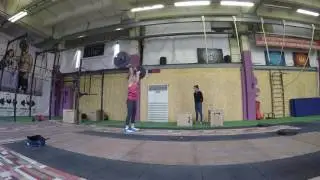 Тарабан Аня, Спб, Плюшевая Борода. Группа Scaled, 1 комплекс на RUSSIA THROWDOWN16