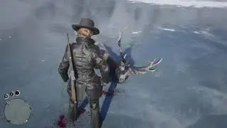 Red Dead Redemption 2 (PS4) - How to catch Rocky mountain bull elk