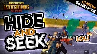 ULTRA FUN PUBG Mobile Game Mode: HIDE & SEEK!