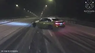 bmw m5 e60 snow