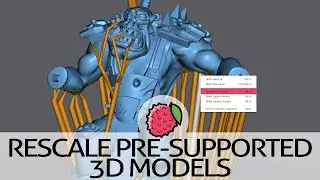 Q&A with Lychee Slicer: Scaling Pre-Supported 3D Models