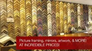 Custom Picture Framing, Custom mirrors, Discount Framing Westchester, NY