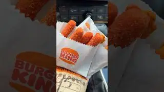 Burger King NEW Fiery Menu | Fiery Mozzarella Fries, Bacon Whopper, & Chicken Fries 🔥