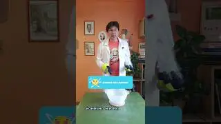Как сильно сожмётся воздух при температуре -196°? Опыты с азотом.