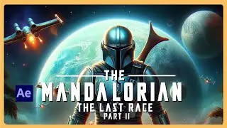 The Mandalorian / After effects in Element 3D #element3d #aftereffects #blender