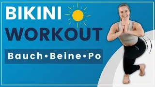 Bikini Workout ➡️ Mache dieses Bauch Beine Po Workout täglich!