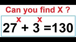 Nice algebra Equation !