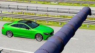 Cars vs Low Pipes: BeamNG Drive - CHILL