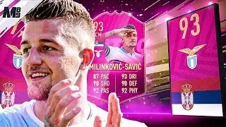 93 FUTTIES MILINKOVIC SAVIC REVIEW | FUTTIES MILINKOVIC SAVIC PLAYER REVIEW | FIFA 19 Ultimate Team