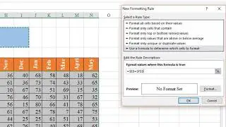How to Highlight Cell based on another value in Excel using Conditional Formatting