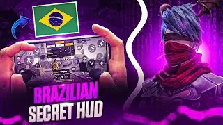 BRAZILIAN🇧🇷 SECRET CUSTOM HUD FASTEST 3 FINGER HUD | 3 FINGER SUPER MOVEMENT CUSTOM HUD | MALIK FF