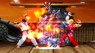 ICE RYU vs FIRE KEN - Street Fighter | DEATH BATTLE‼️