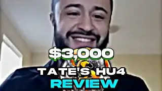 Tate's The Real World AKA Hustler's University 4.0 Student Review #96 🎓🔥💪