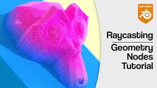 Raycasting with Geometry Nodes | Blender 3.0 tutorial