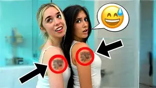 WE GOT MATCHING TATTOOS!! **THEY GOT INFECTED**