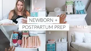 BEDSIDE NURSERY ORGANIZATION + POSTPARTUM PREP