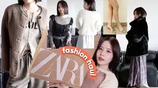 160cm/51kg🛍️ 예쁜 세일템 요기 다있다…지금 꼭 사야하는 겨울 패션하울༄ ZARA, H&M, 에잇세컨즈