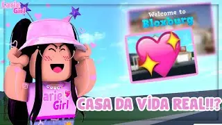 CONSTRUINDO CASAS DA VÍDA REAL NO BLOXBURG!! (part 1)😱😍