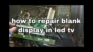 led tv black display ! led tv display black screen