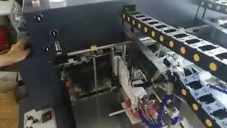 ASJ800 Automatic paper gluing machine for rigid box & hardcover, double feeder -2