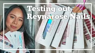 Rayna Rose Nail Strips Try-On | EASY DIY NAILS AT HOME