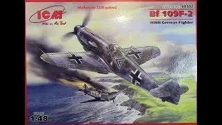 Building a model Bf 109 F-2 from ICM part 3