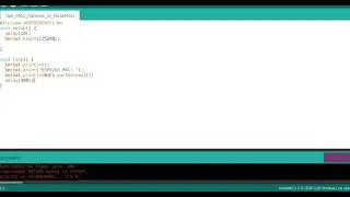 NodeMcu ESP8266 MAC Address