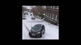Ice dance!  CAR CRASH! Dash cam! #shorts