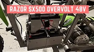 Overvolting Razor SX500 48v EASY - Wire Batteries in Series (Fast Scooters MX500 MX650 RSF650)